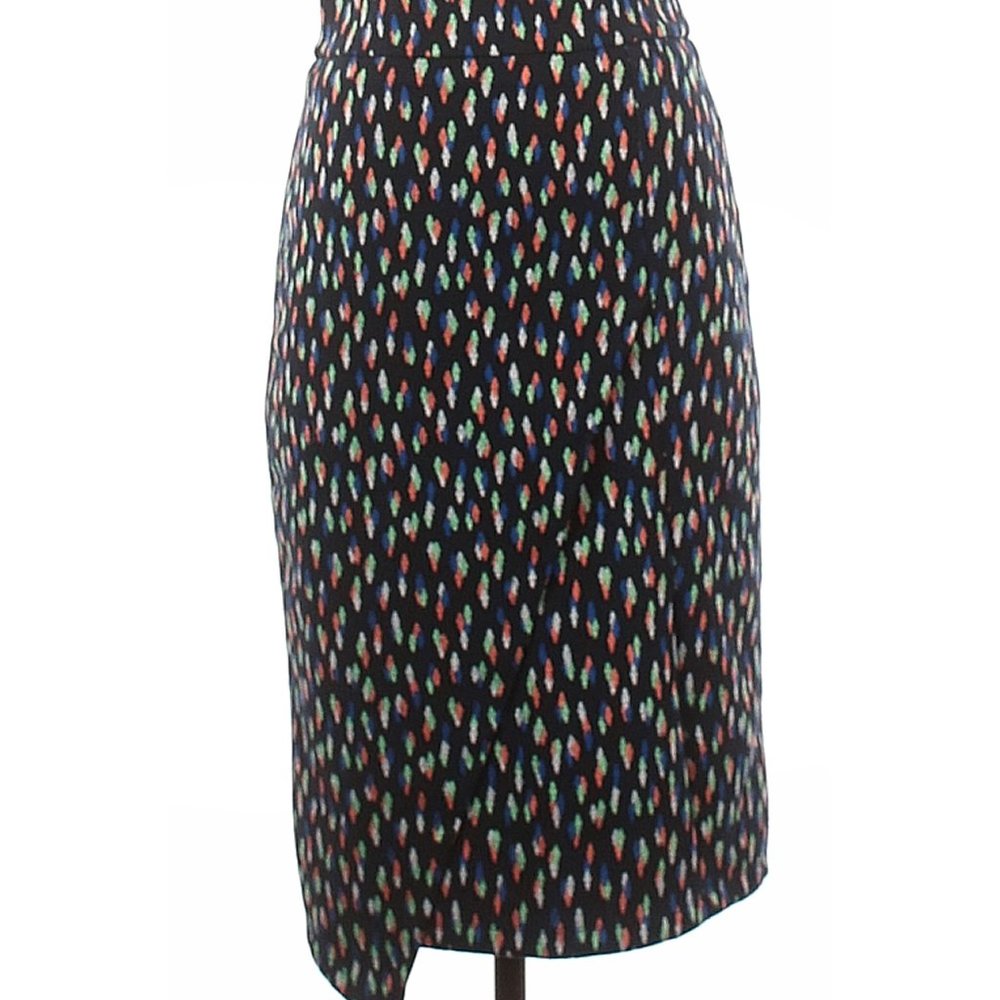 Maeve by Anthropologie Navy Geometric Print Skirt Size 6